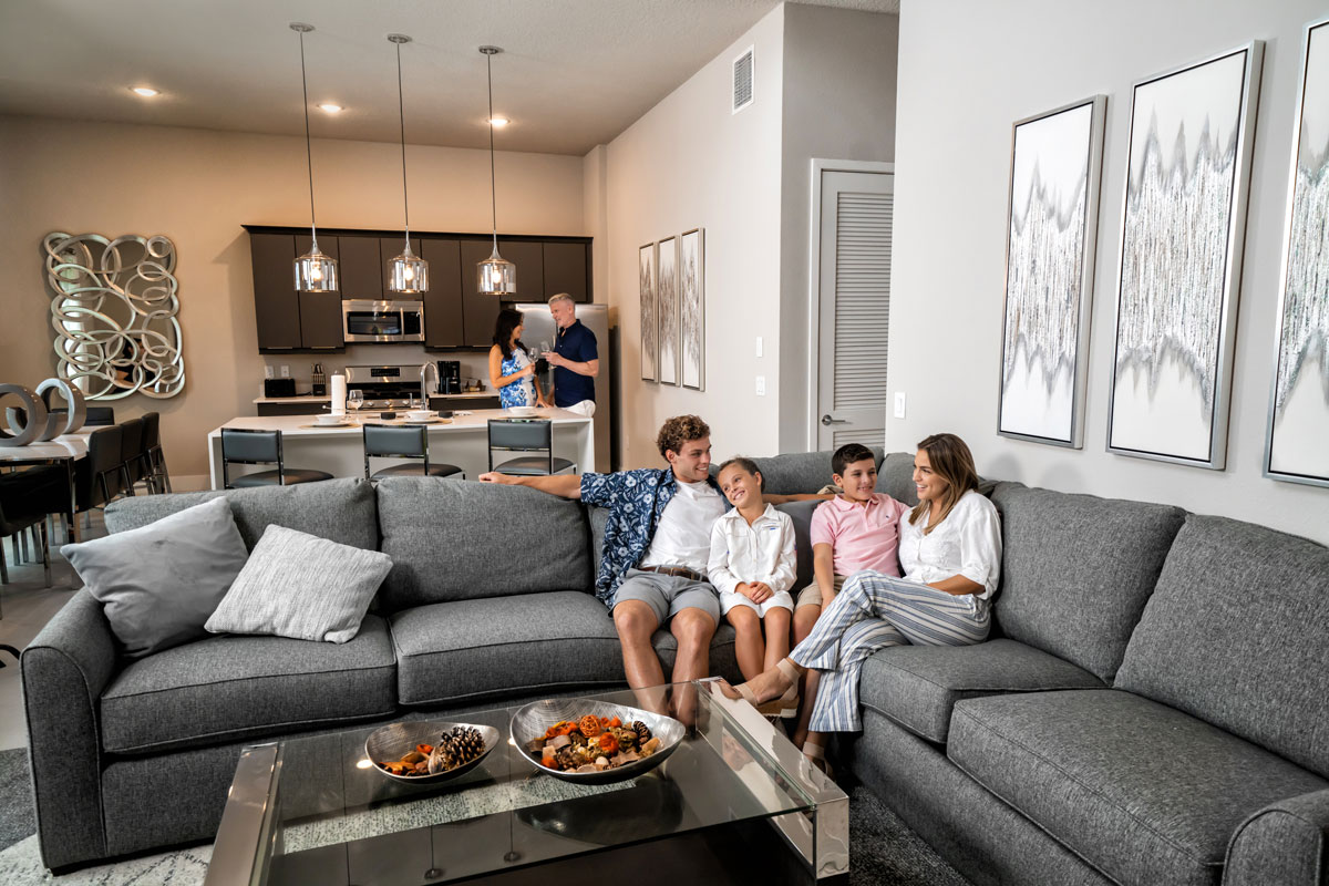Living room The Perfect Time to Buy a Spectrum+ Townhome