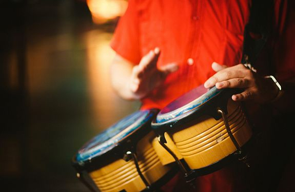 musician playing music