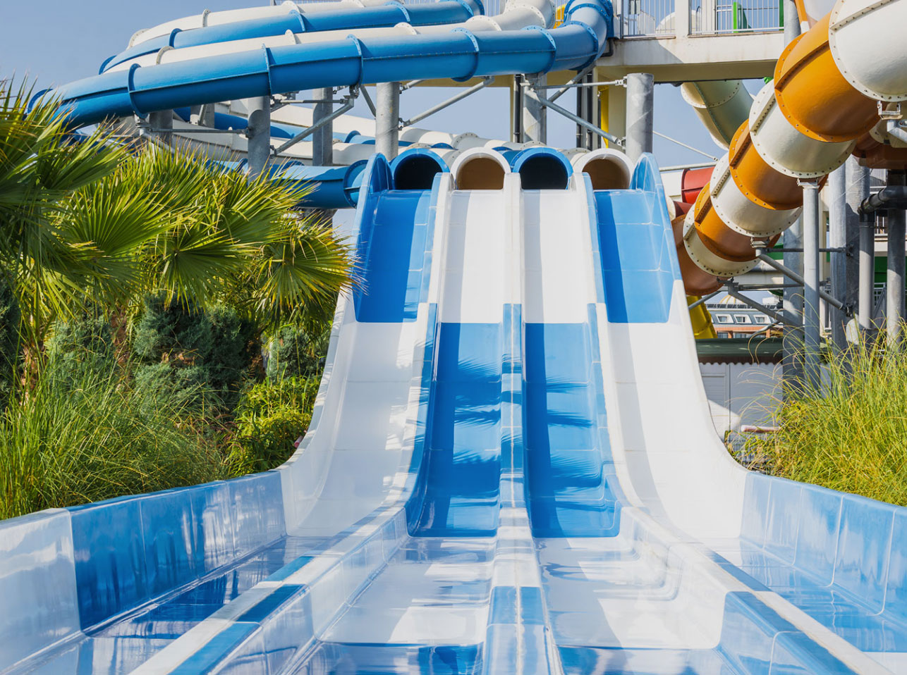 Second Home in Orlando - Water Slides at Spectrum+